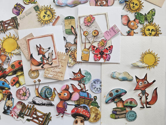 Creative Ember Designs Travellers' Friends - Ephemera Die-Cuts