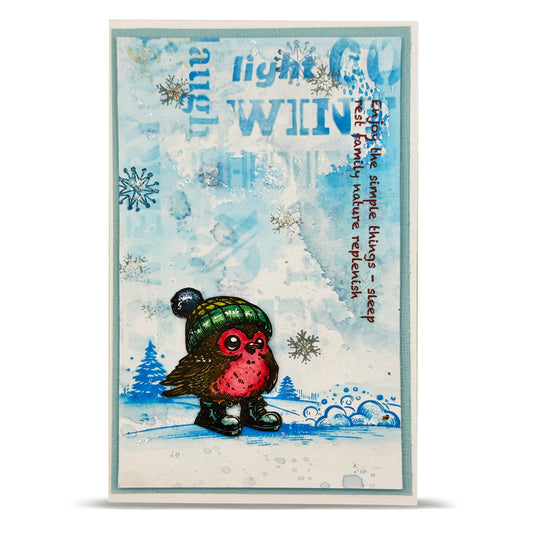 CEDTP005: Cosy Christmas - A6 Stamp Set