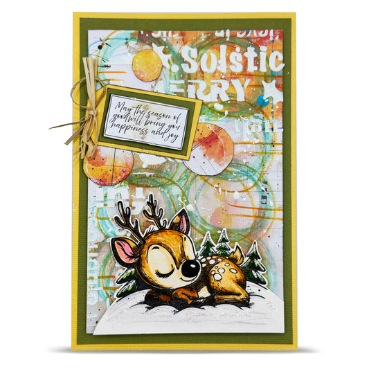 CEDTP008: Sleeping Through Winter - A7 Stamp Set