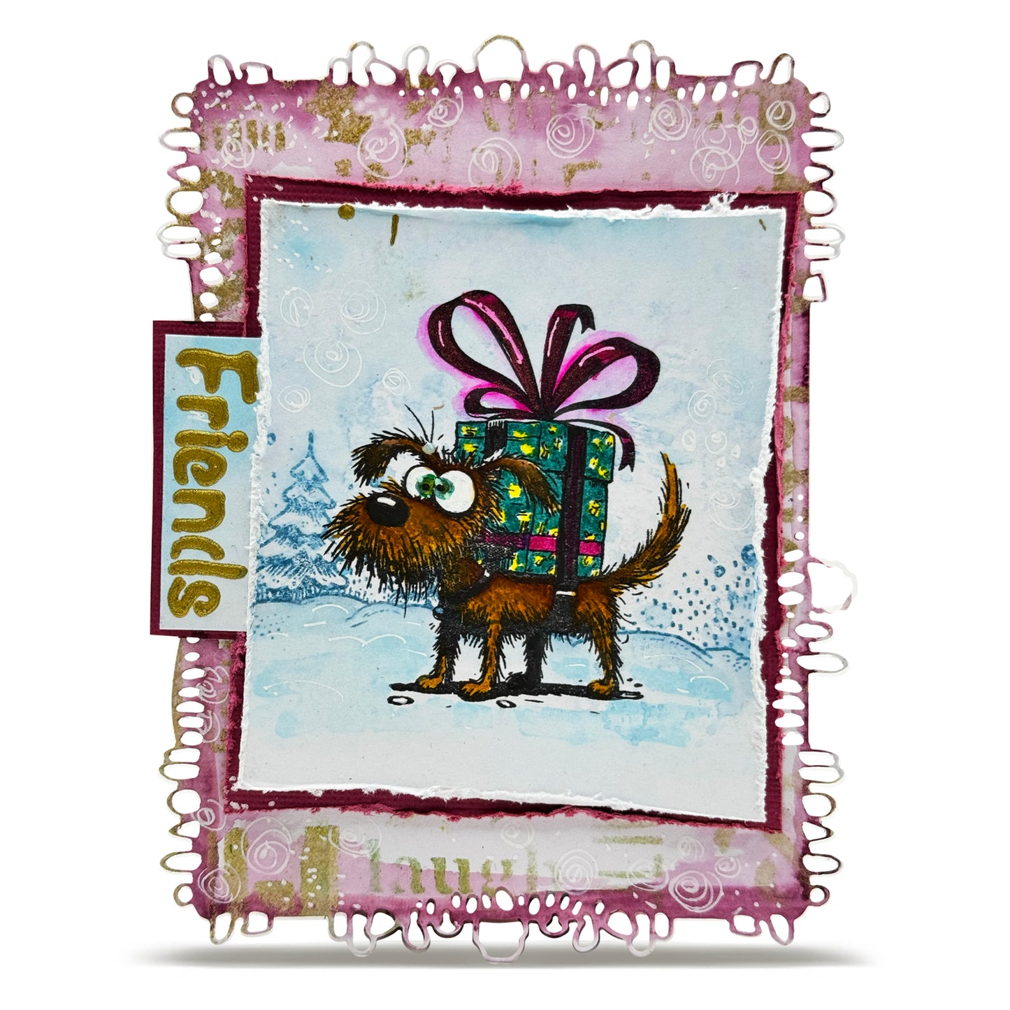 CEDTP010: Winter Scenes - A7 Stamp Set