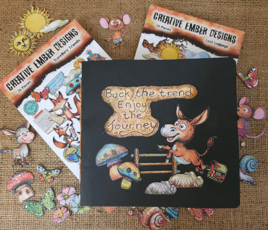 Creative Ember Designs New Adventure - A5 Rub-Ons