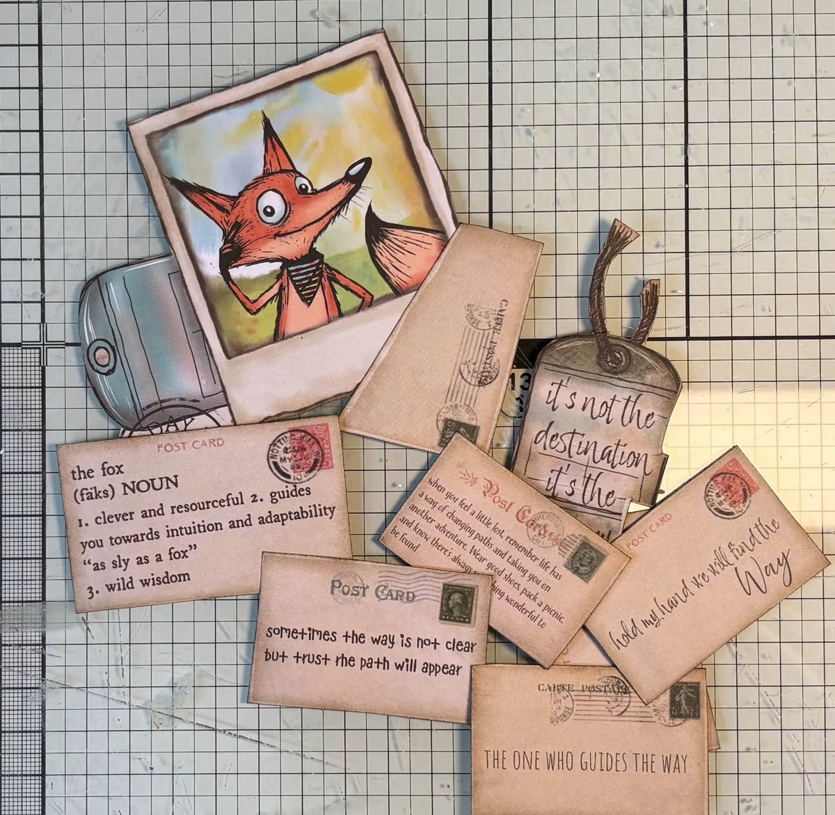 Creative Ember Designs Travellers' Friends - Ephemera Die-Cuts