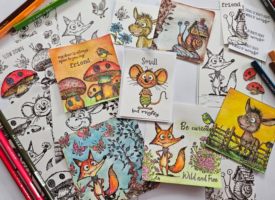 Creative Ember Designs Lost Luggage - Ephemera Die-Cuts