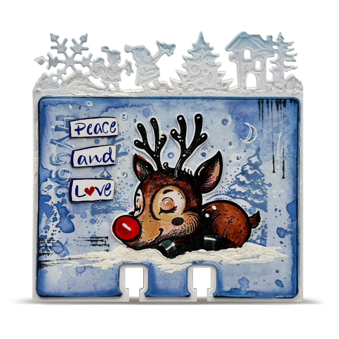 CEDPC003: Wordy - 6x6 (inch) Stencil