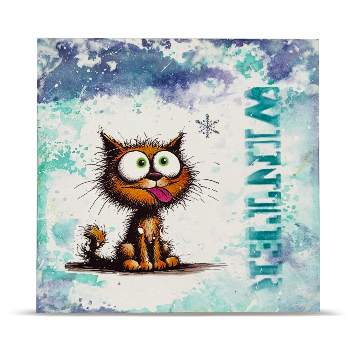 CEDPC003: Wordy - 6x6 (inch) Stencil