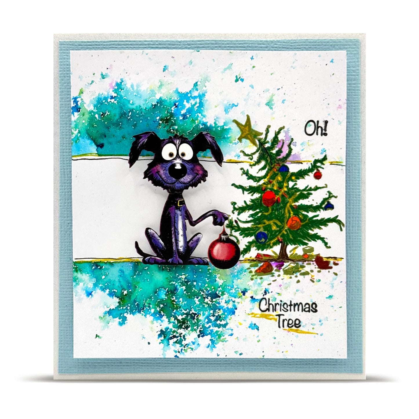 CEDTP011: Oh! Christmas Tree - A7 Stamp Set