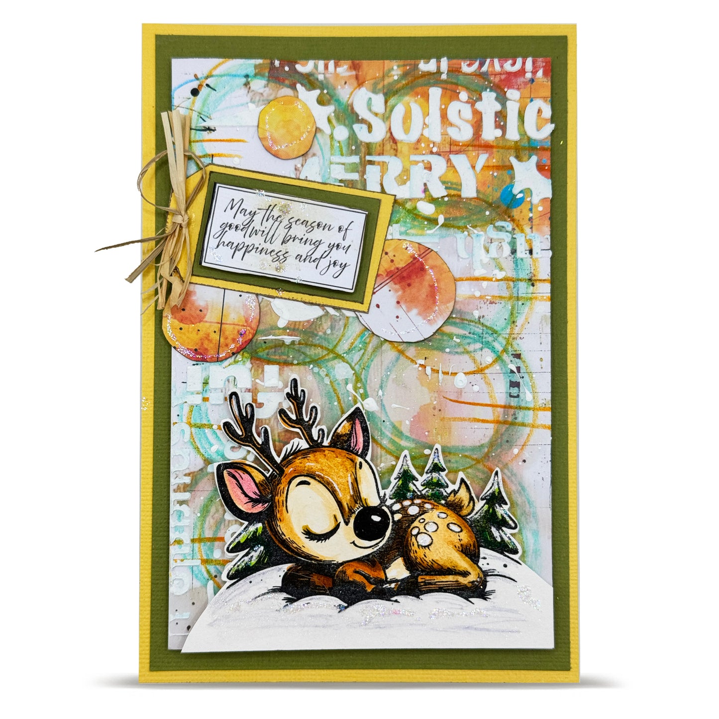 CEDPC003: Wordy - 6x6 (inch) Stencil